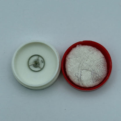 AS 1677 Balance Wheel Complete And Spring 8 1/2''' 1225 M Watch Movement Parts 