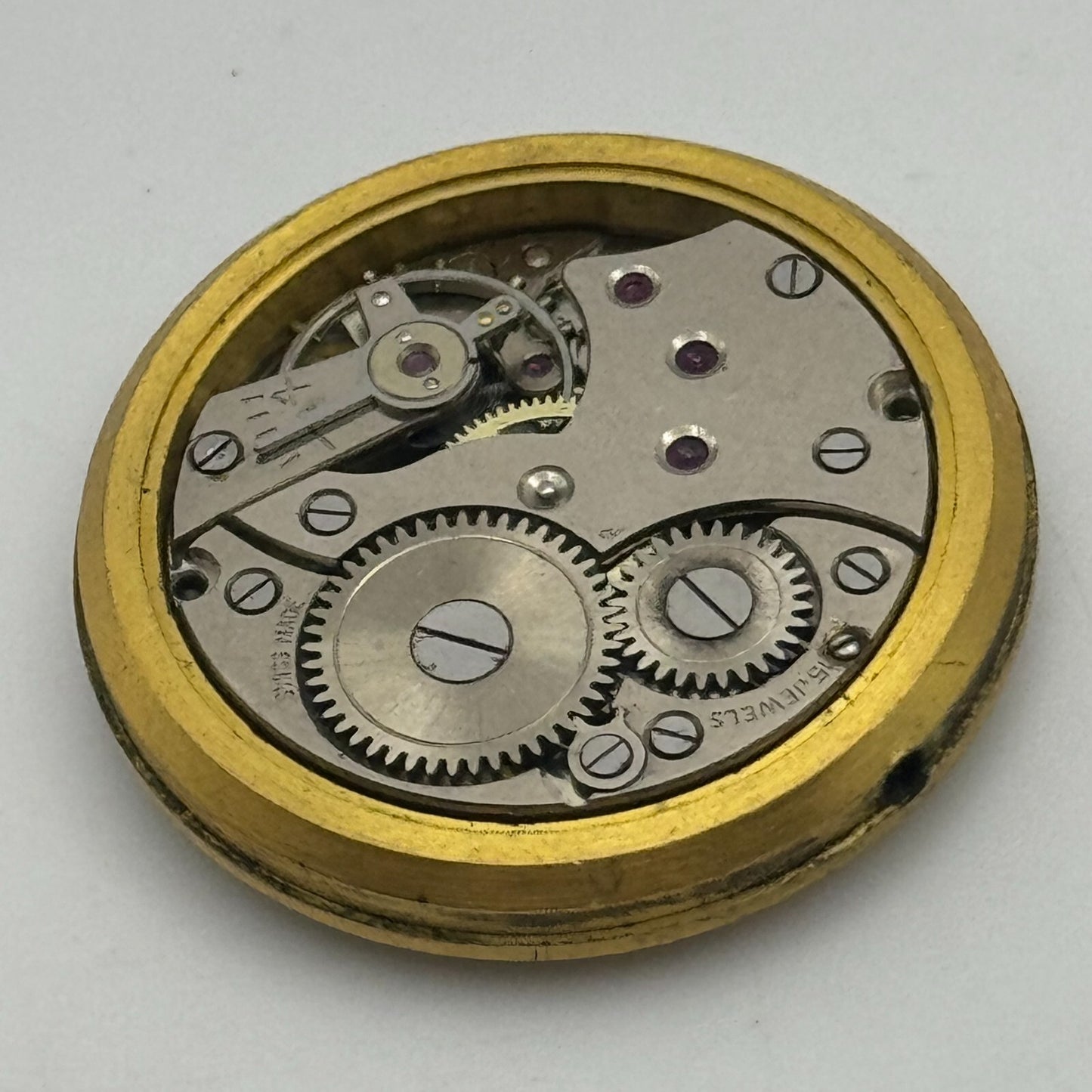 28.9mm Clarex Peseux 170 Balance Ok Watch Movement Swiss Vintage PARTS SPARES