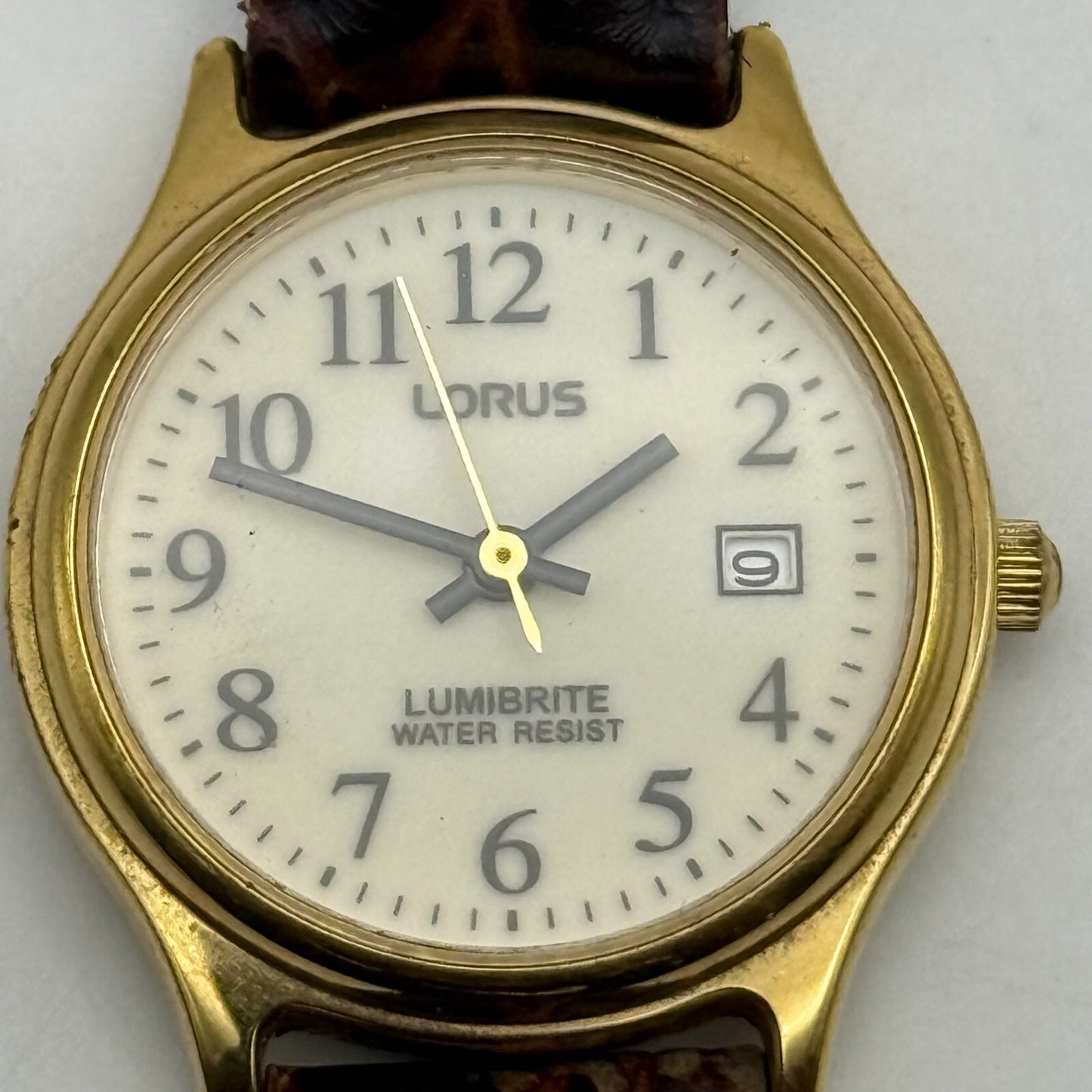 26m Working Vintage Ladies Lorus Lumibrite VX82 - X113 Quartz Watch 8 Inches