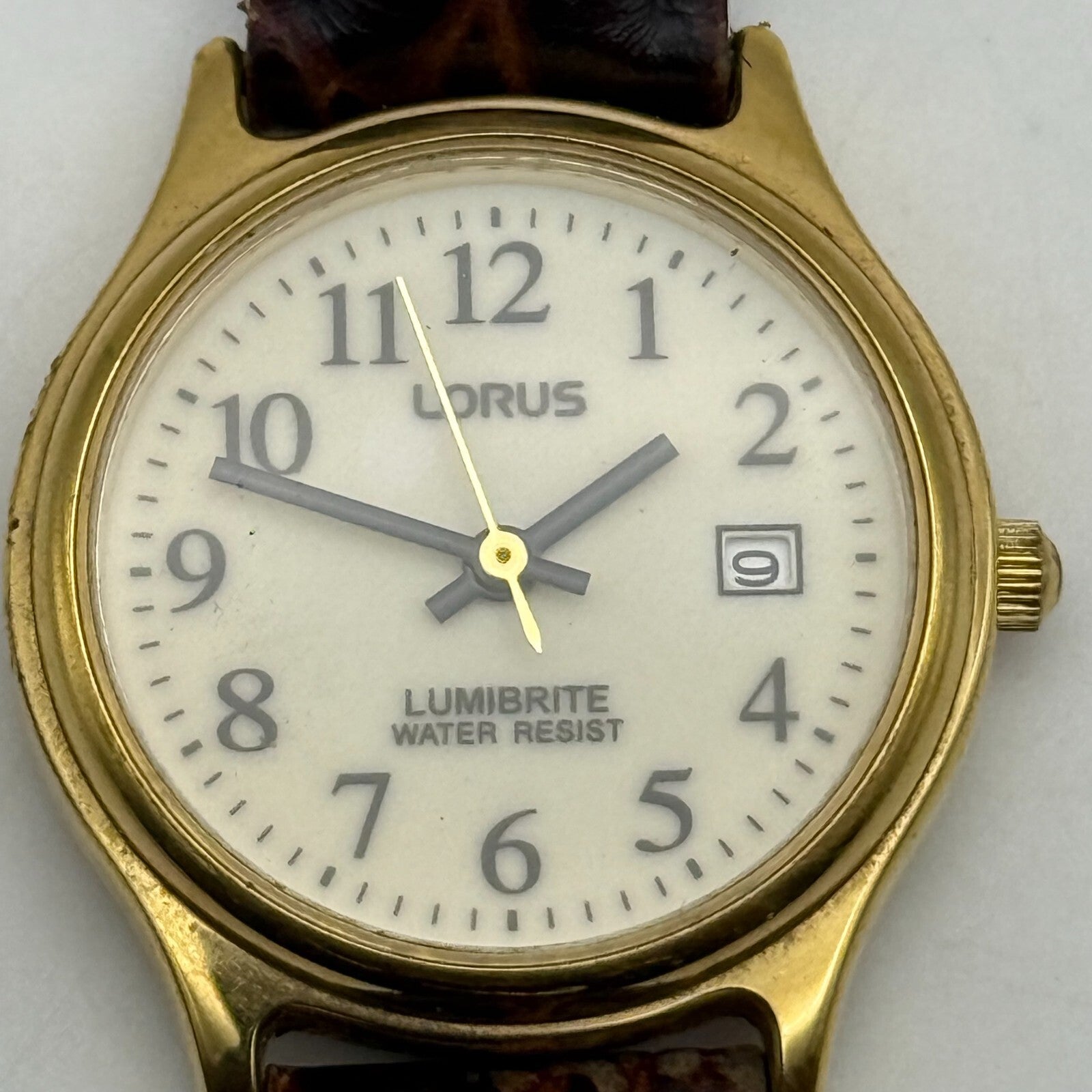 26m Working Vintage Ladies Lorus Lumibrite VX82 - X113 Quartz Watch 8 Inches