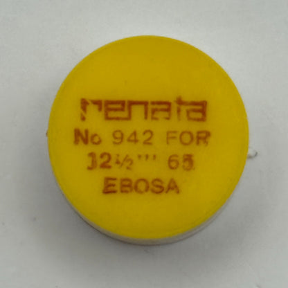 Ebosa 65 Balance Wheel Complete And Spring  12½’’’ 942 Watch Movement Parts NOS