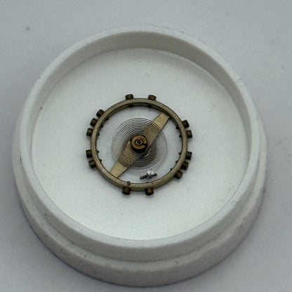 FEF 370 371 Balance Wheel Complete And Spring  176 Watch Movement Parts NOS 