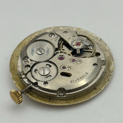 26mm Men's Rotary AS 1746 1747 Manual Wind Watch Movement Swiss Made PARTS