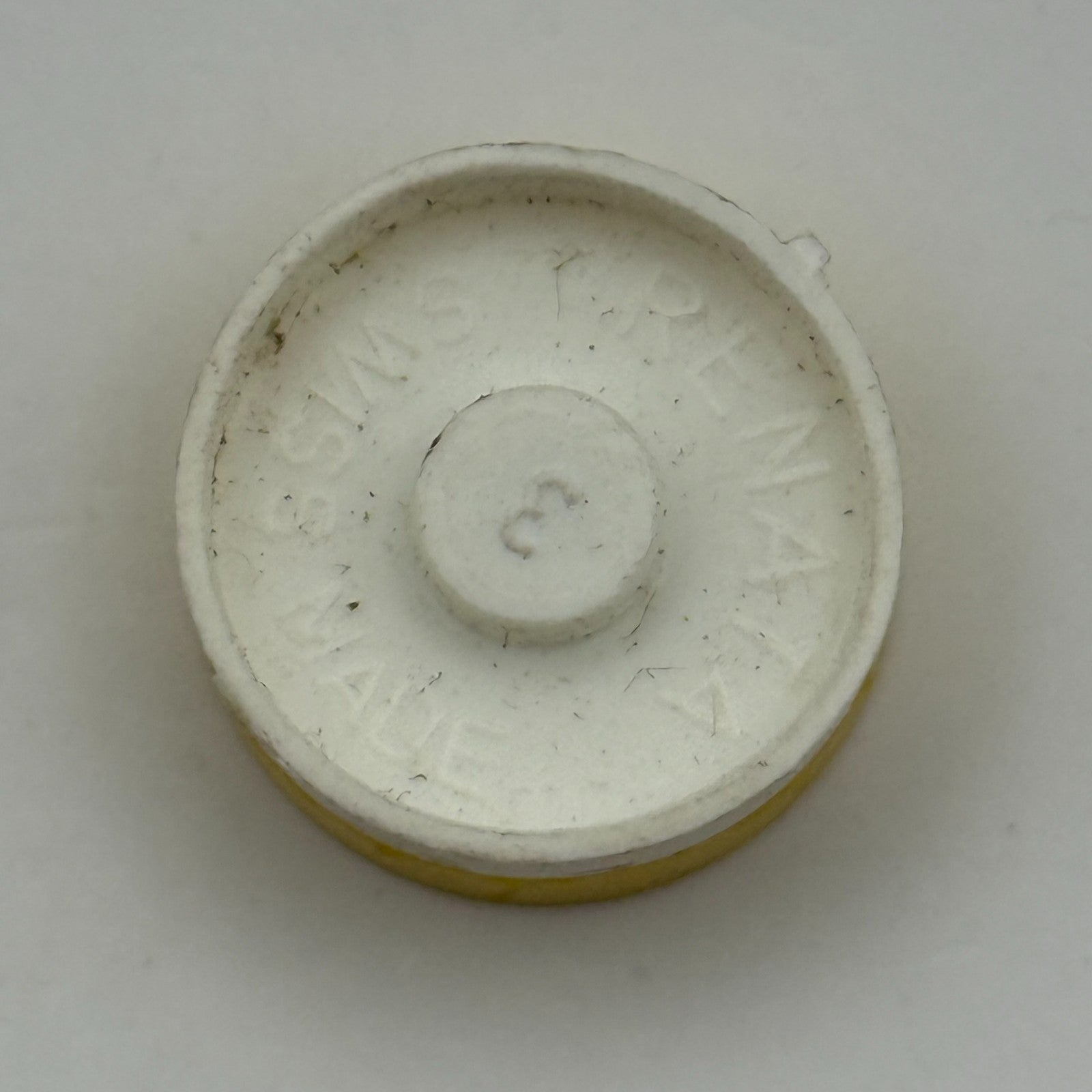 EB 8021 Balance Wheel Complete And Spring 10 1/2''' 1253 Watch Movement Parts 