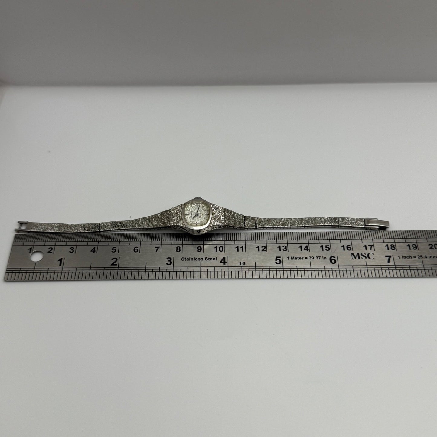 Vintage Seiko Rainbow Watch Mechanical Japan Ladies 11-3430 Stainless Working