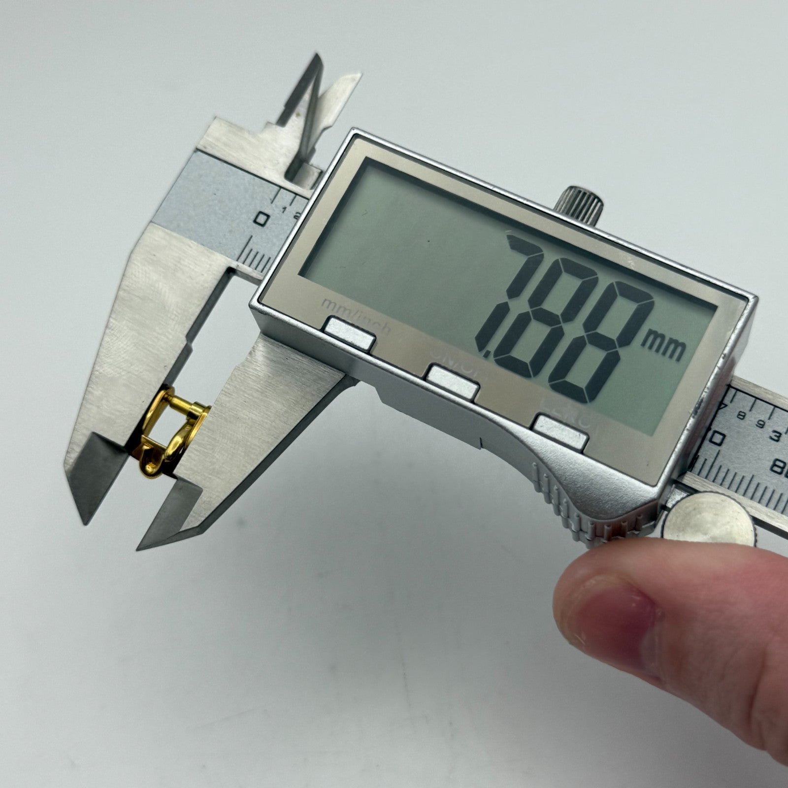 7mm Vintage Omega Watch Buckle Original Swiss Plaque G Gold Plated PARTS REPAIR