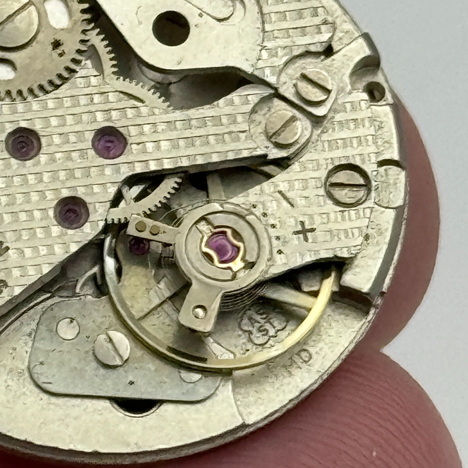 25.9mm AS ST 1950 / 51 Manual Wind Balance Ok Watch Movement Swiss Vintage PARTS