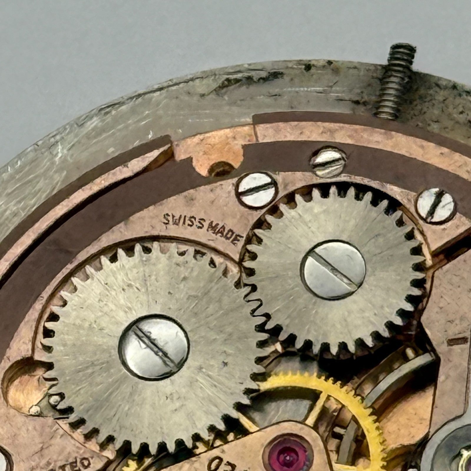 ETA 2409 Watch Movement Accurist Manual Wind Vintage Swiss Parts Repair 25.9mm