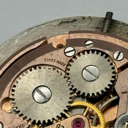 ETA 2409 Watch Movement Accurist Manual Wind Vintage Swiss Parts Repair 25.9mm