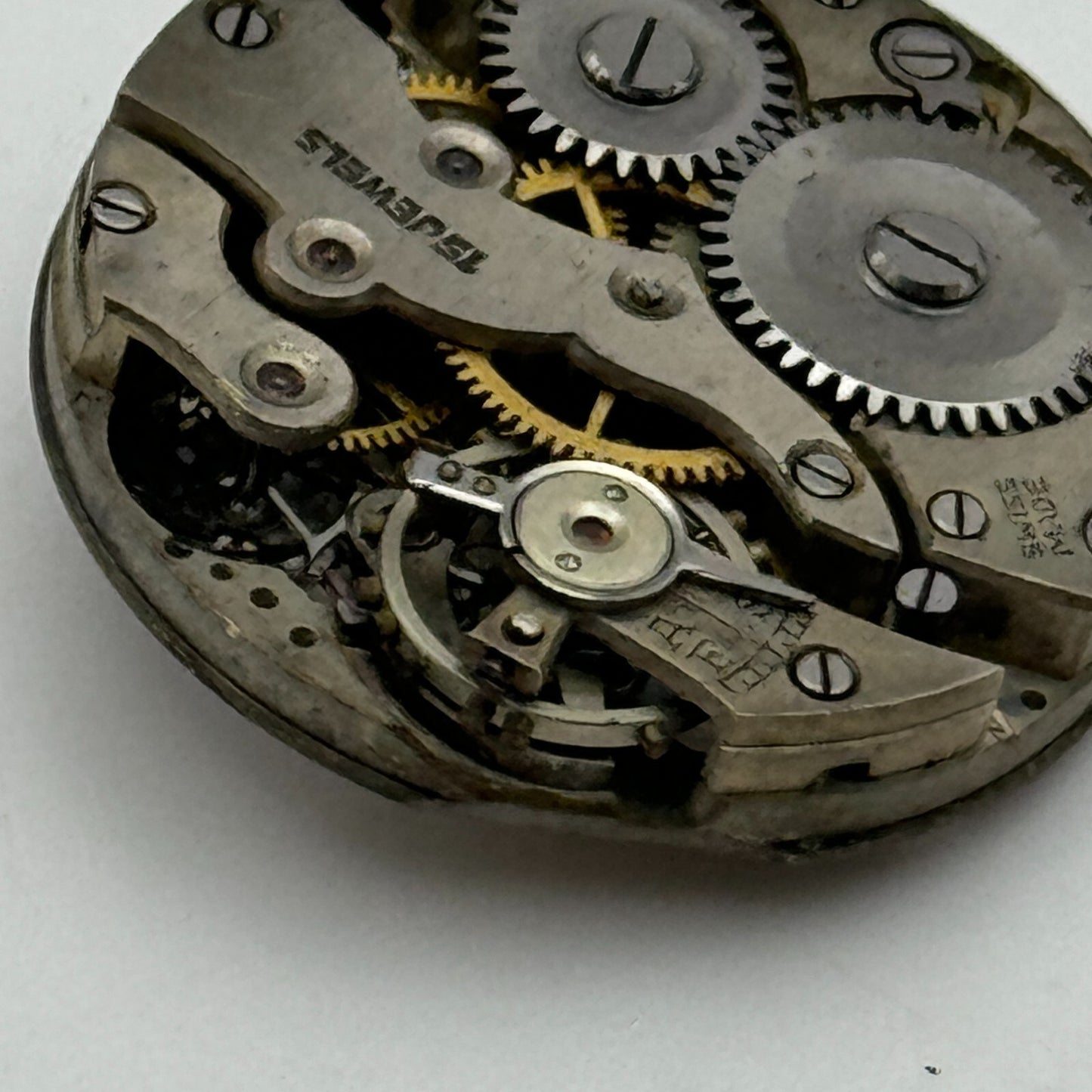 23.6mm AS A Schild 15 Jewels Manual Wind Watch Movement Swiss Vintage PARTS