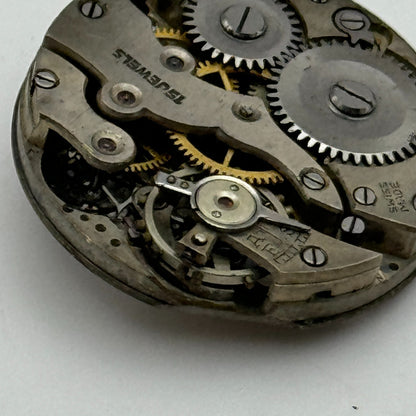 23.6mm AS A Schild 15 Jewels Manual Wind Watch Movement Swiss Vintage PARTS