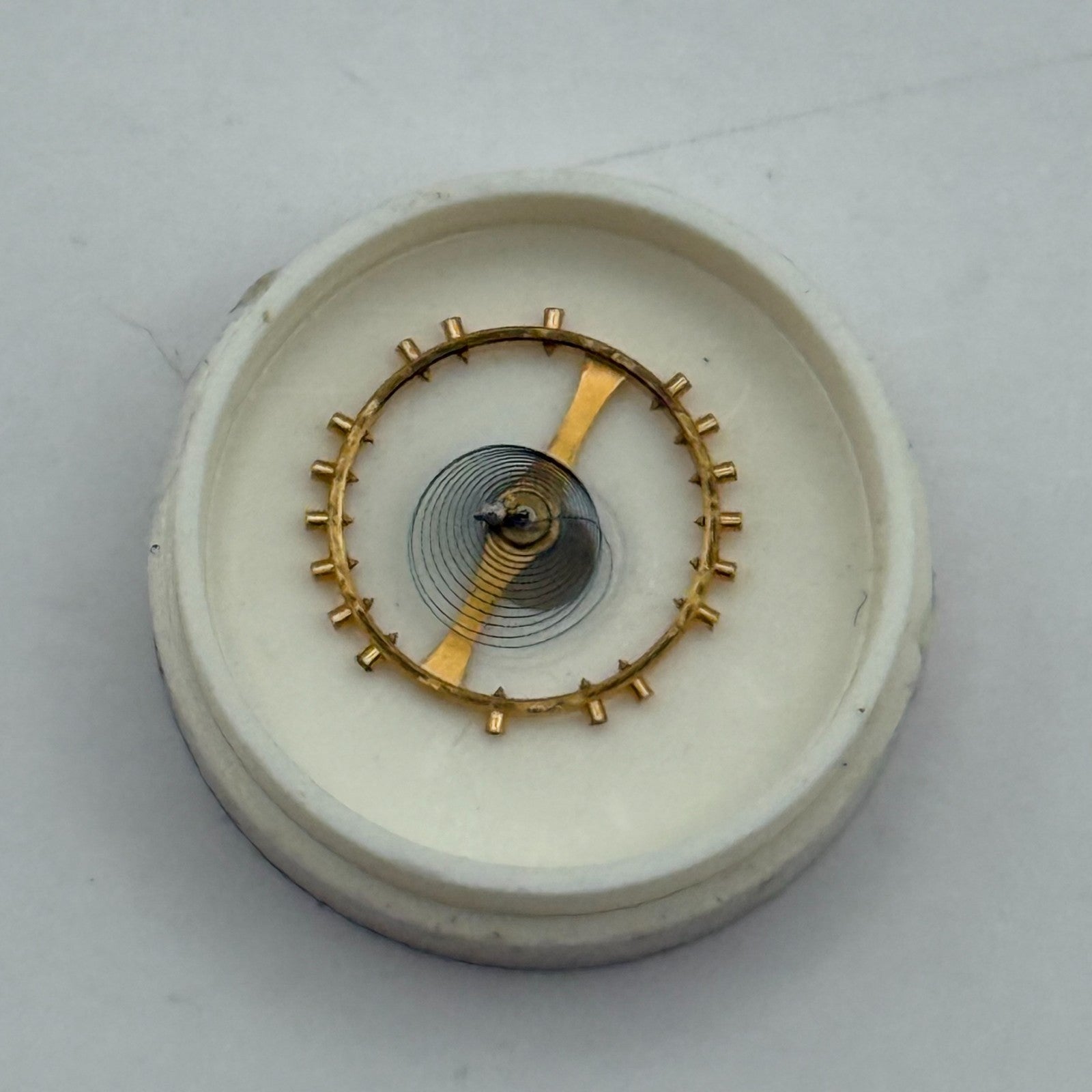 AS 1530 Balance Complete Inca Renata 321 Watch Movement Parts Vintage Damaged