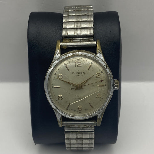 32mm Manual Wind Ensign Sweep Seconds Hand Watch NON WORKING FOR PARTS