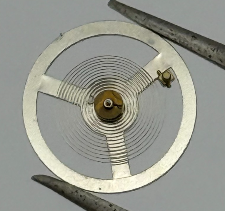 LSH 1262 Balance Wheel Complete And Spring 12’’’ Rosk  1855 Watch Movement Parts