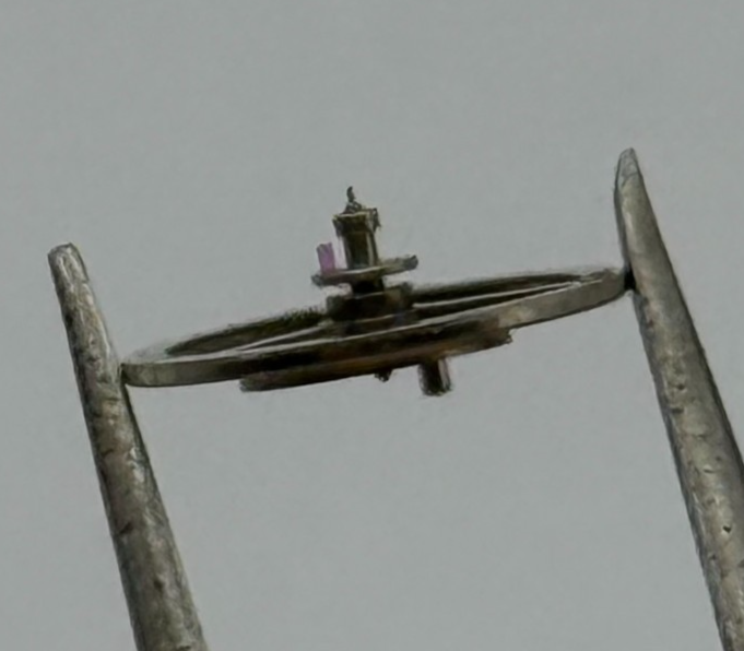 EB 1333 Balance Wheel Complete And Spring 8¾’’’ 118 Watch Movement Parts NOS