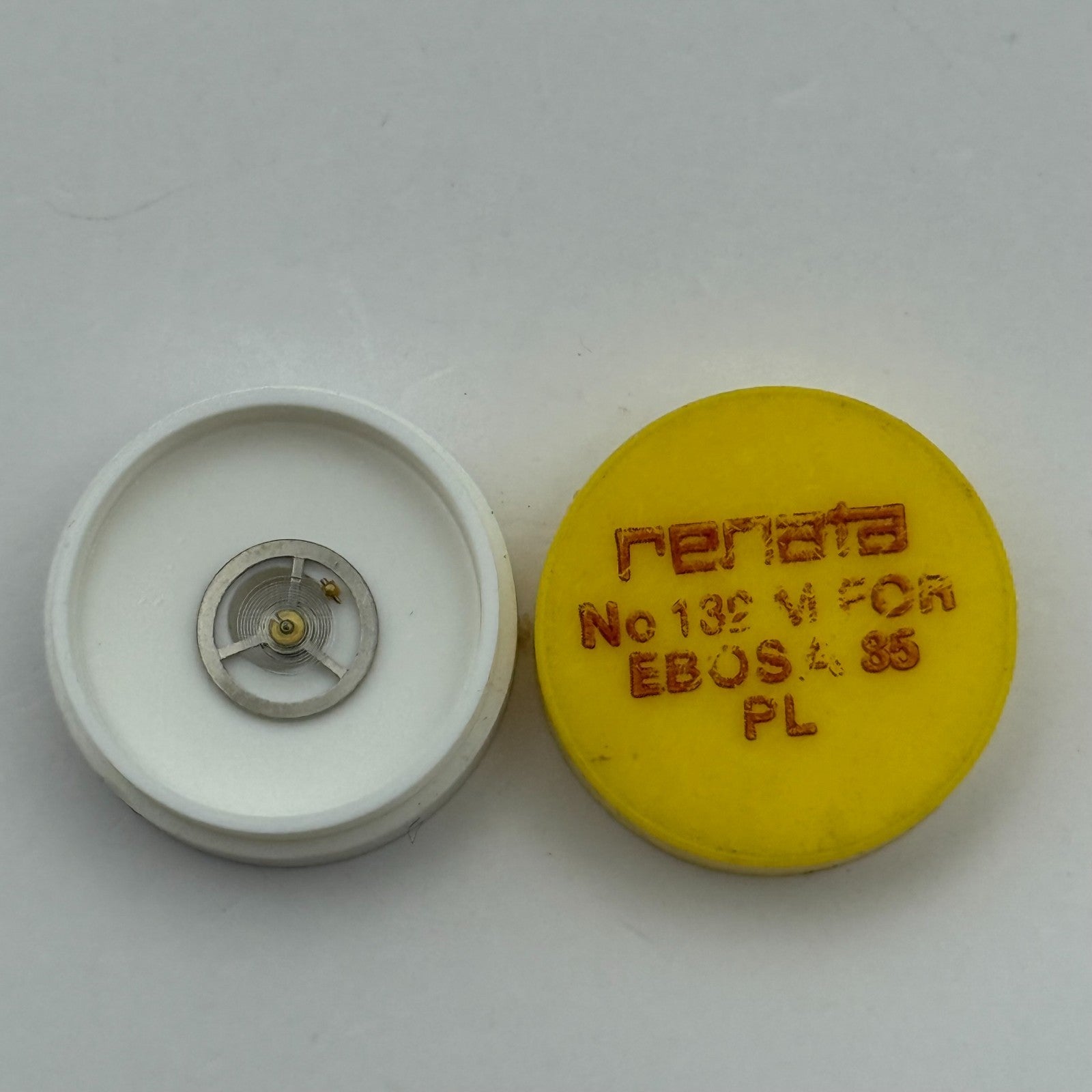 Ebosa 85 Balance Wheel Complete And Spring 132 M Watch Movement Parts NOS