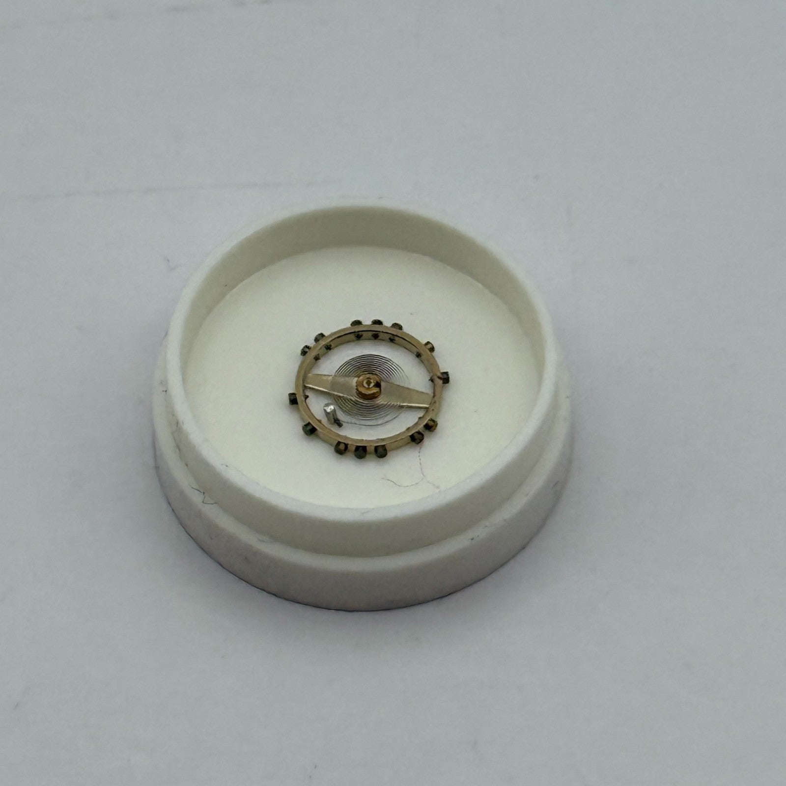 ETA 2480 Balance Wheel Complete And Spring  940 M Watch Movement Parts NOS