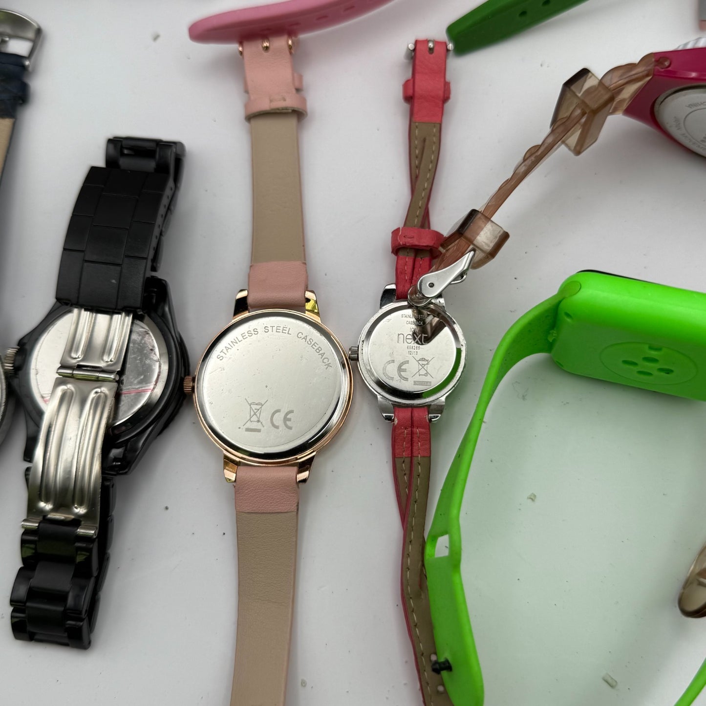 Bundle Of 15 Quartz Watches Job Lot Modern / Vintage Untested Parts / Repair