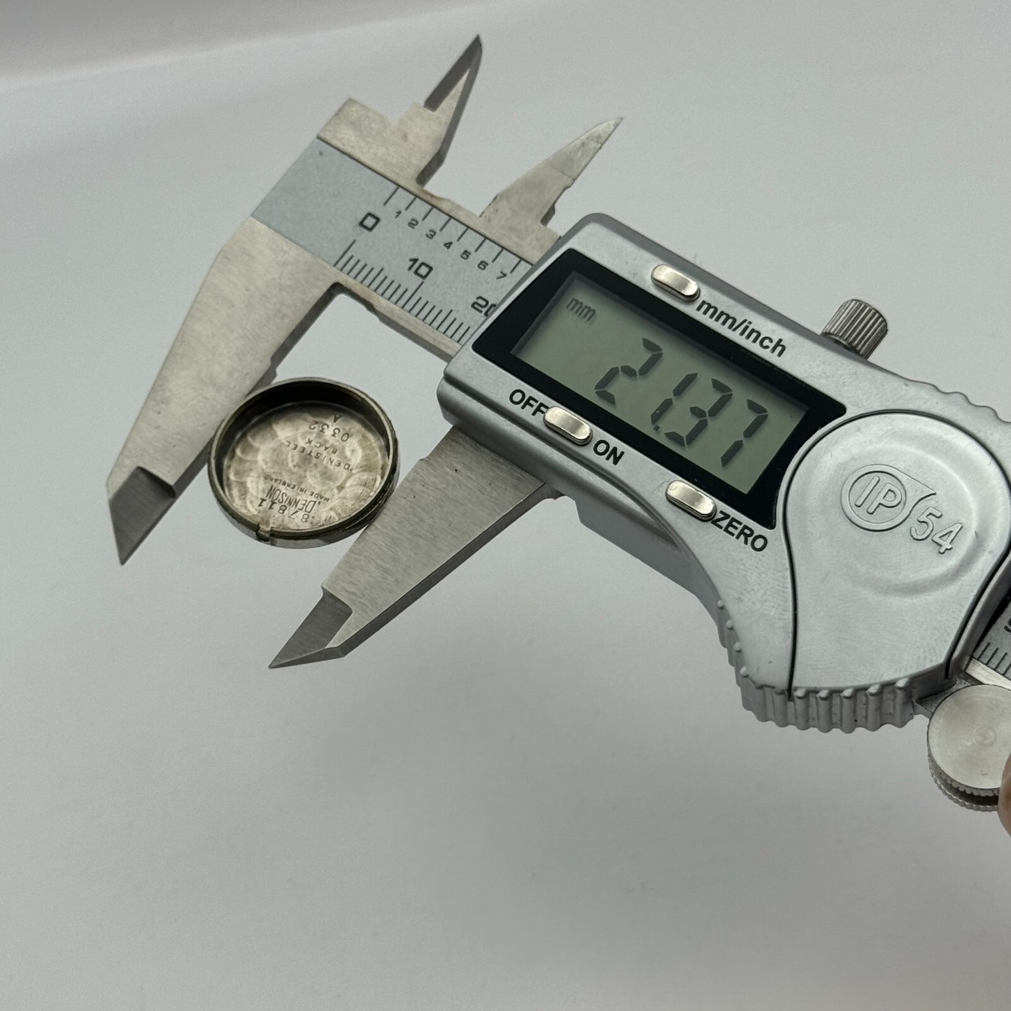 19.7mm Avia Dennison Denisteel Manual Wind Swiss Watch Movement Vintage PARTS