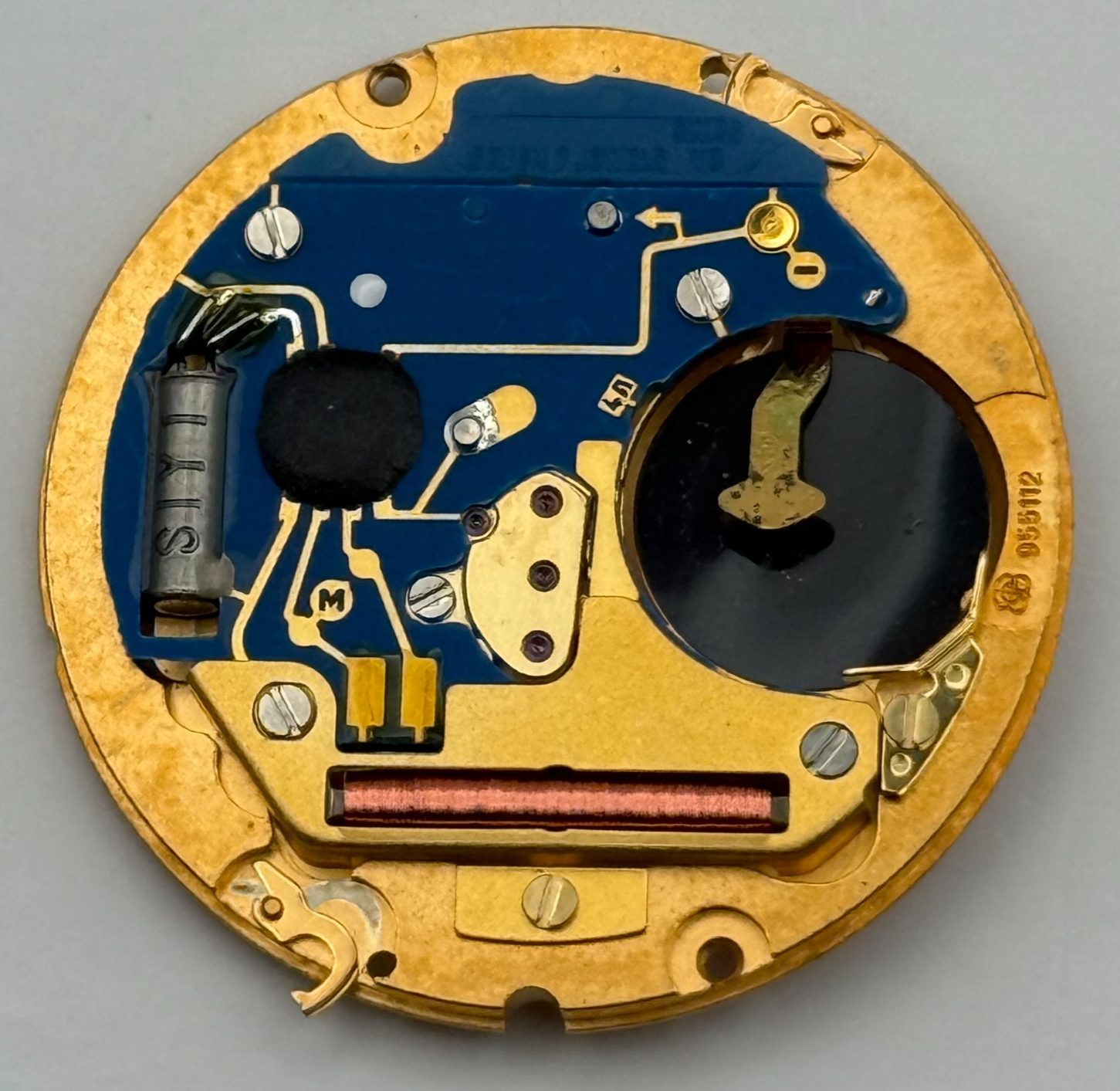 ETA 955.112 Quartz Watch Movement 7 Jewels Swiss Vintage Parts Repair 26.1mm