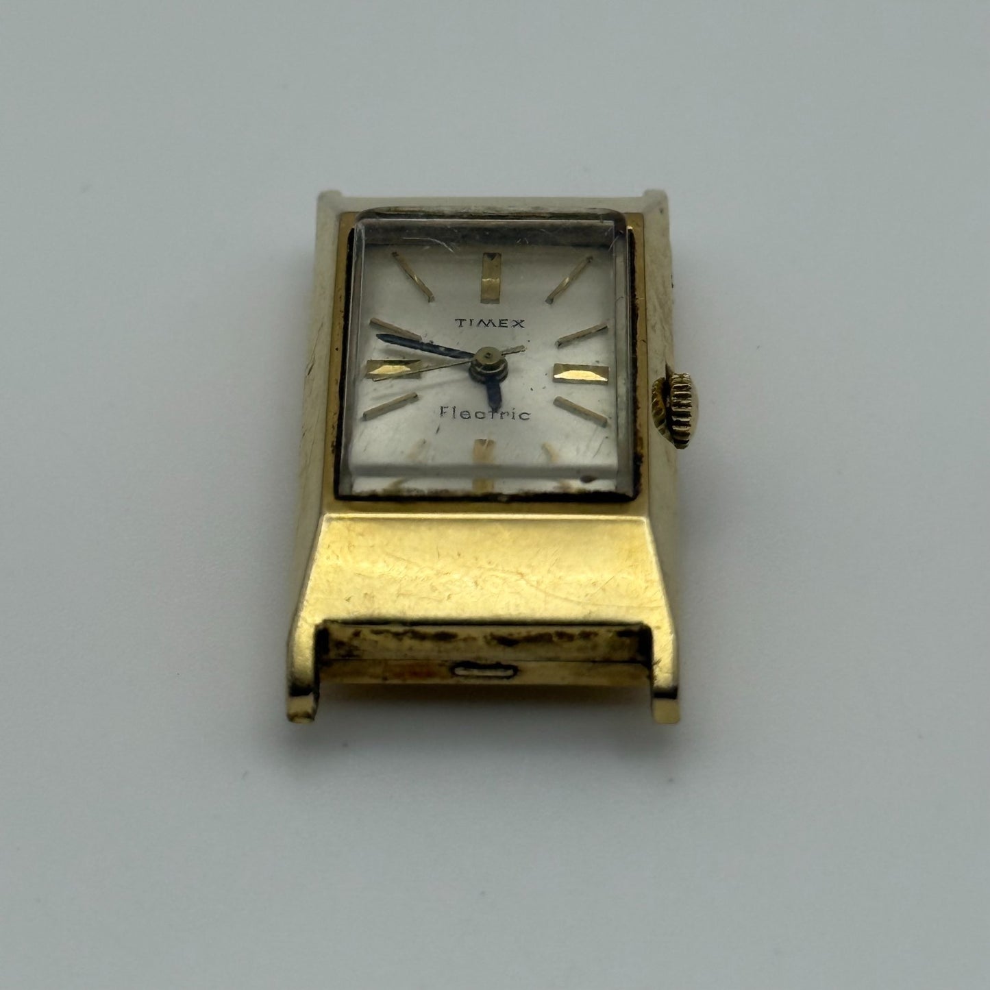 Timex Electric Ladies Quartz Watch 10k Rolled Gold Plated 18mm UNTESTED PARTS