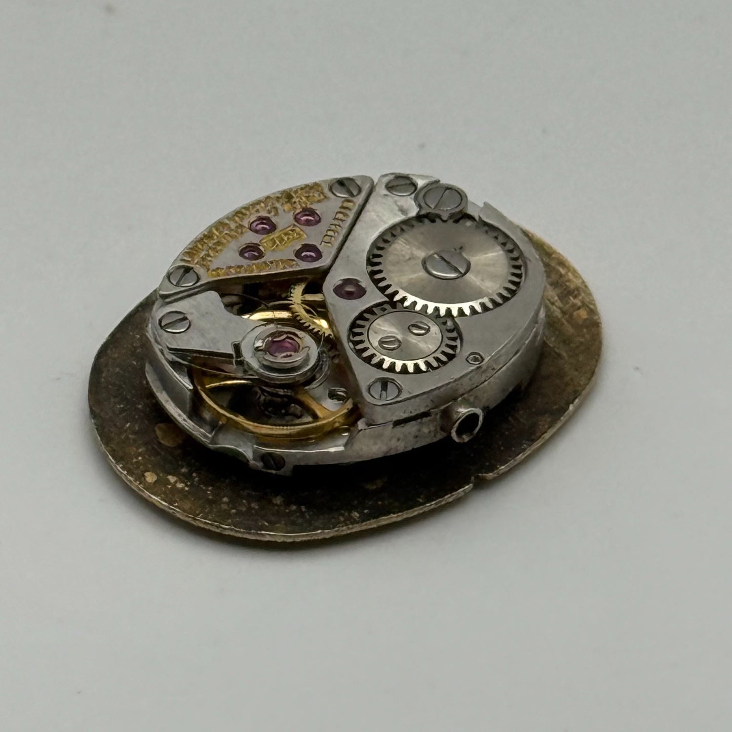 Longines 5602 Watch Movement Ladies 17 Jewels Manual Wind Vintage Parts 12.9mm