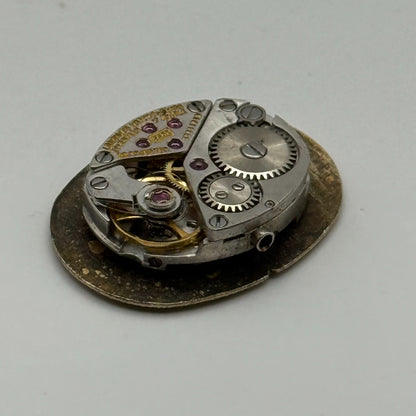 Longines 5602 Watch Movement Ladies 17 Jewels Manual Wind Vintage Parts 12.9mm