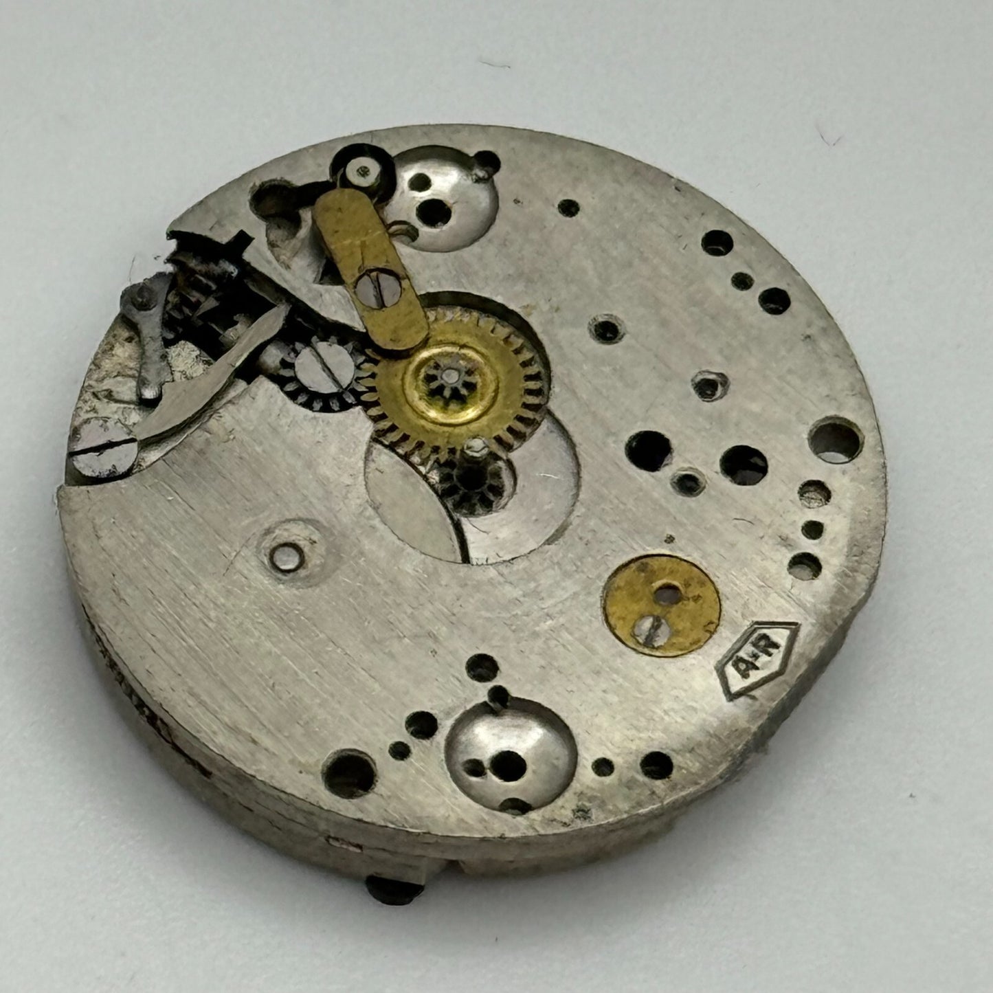 23.8mm Enicar AR Balance Intact Manual Wind 15 Jewels Watch Movement PARTS SPARE