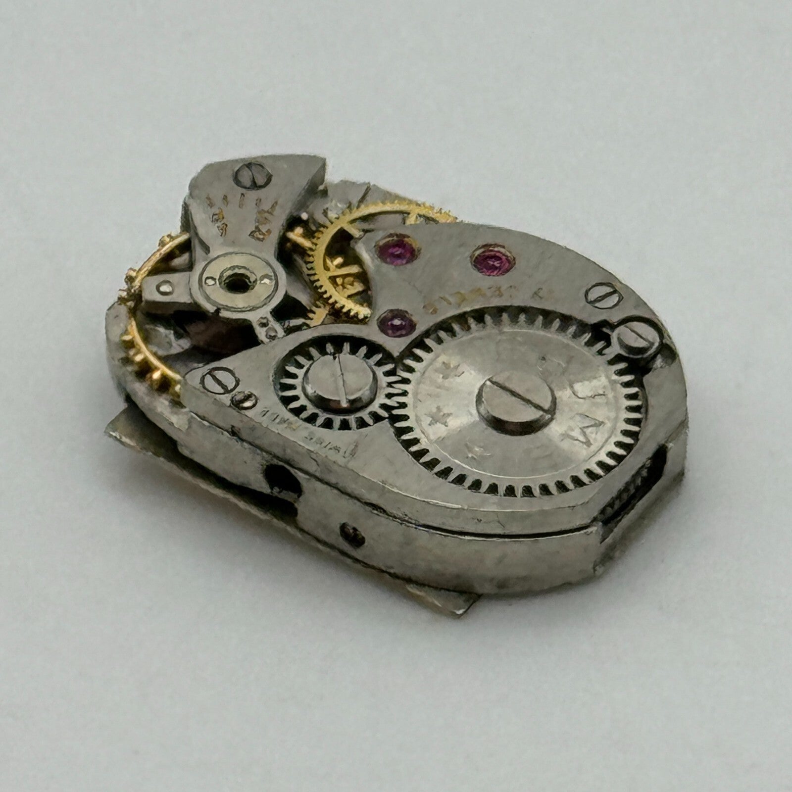 12.7mm Ladies Baume 17 Jewels Swiss Manual Wind Watch Movement Vintage PARTS