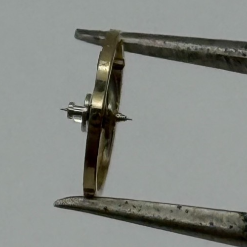 RW 75 Balance Wheel Complete And Spring 5 1/4’’’ 867 Watch Movement Parts NOS