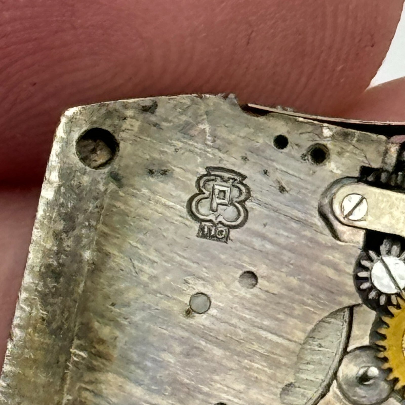19.5mm Everite Peseux 110 Manual Wind Watch Movement Vintage Swiss PARTS SPARES