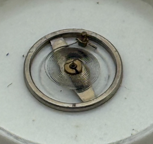 BRAC 2021 2051 Balance Wheel Complete And Spring 69 Watch Movement Parts NOS