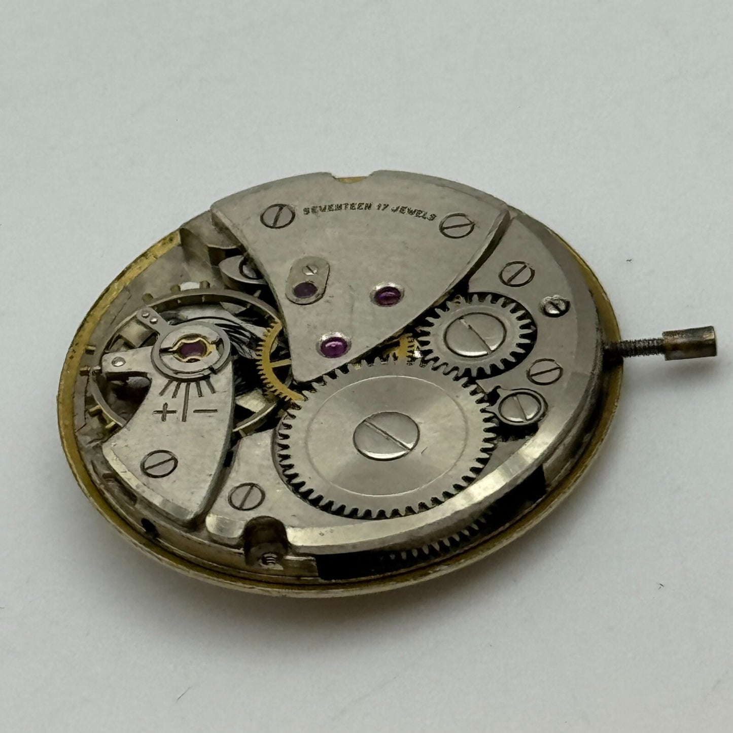 25.8mm Men's Verity FHF 72 Manual Wind 17 Jewels Swiss Made Watch Movement PARTS