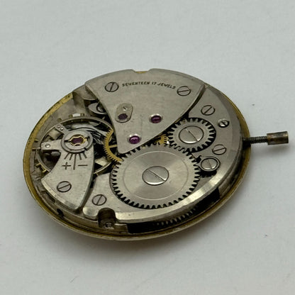 25.8mm Men's Verity FHF 72 Manual Wind 17 Jewels Swiss Made Watch Movement PARTS