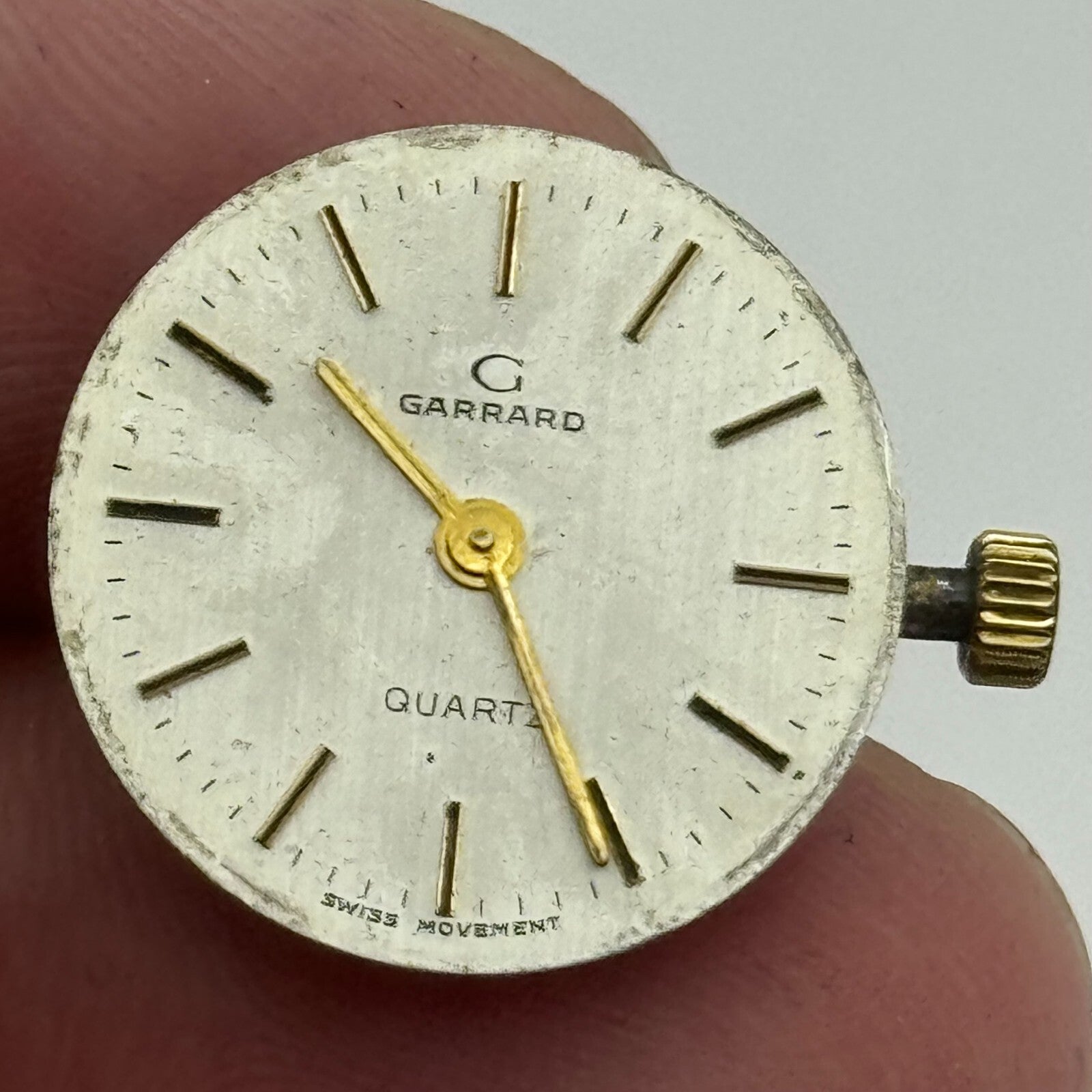 19mm Ladies Garrard ETA 978.002 Quartz Partial Watch Movement Vintage PARTS