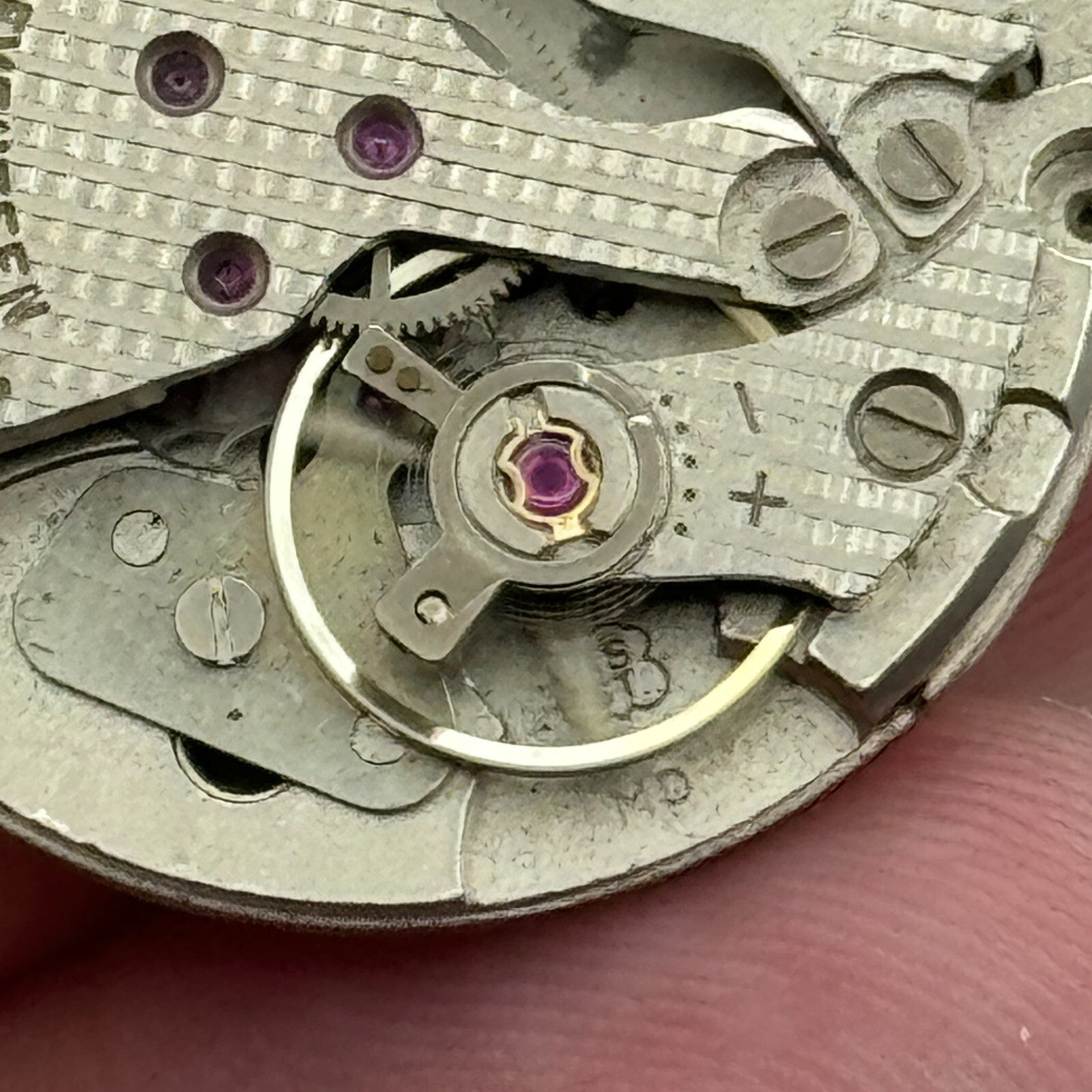 25.9mm AS ST 1950 / 51 Manual Wind Balance Ok Watch Movement Swiss Vintage PARTS