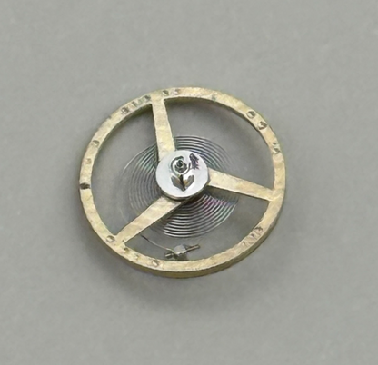 AS 1977 Balance Wheel Complete And Spring 5½’’’ Inca 1740 M Watch Parts NOS