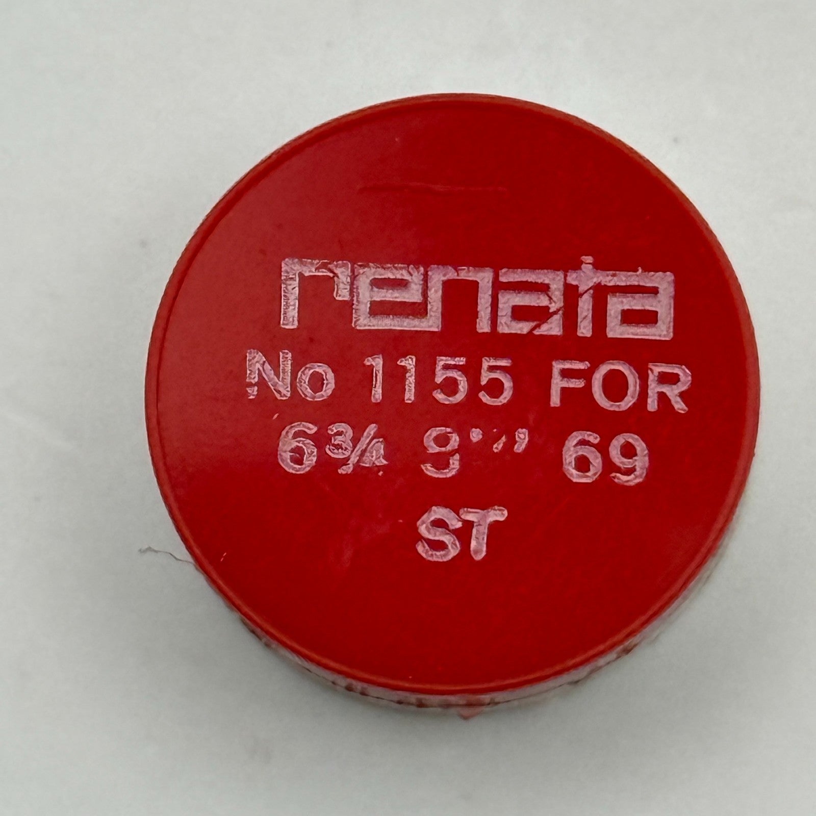 ST 69 Balance Wheel Complete And Spring 6¾–9’’’ 1155 Watch Movement Parts NOS