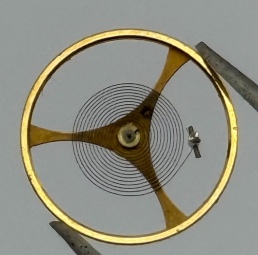 FHF 66 665 Balance Complete 11 1/2''' Renata 1336 Watch Movement Parts Vintage