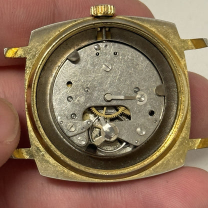 35mm Vintage Gents Aseikon 23 Colombo Style Day Date Watch Head TO RESTORE