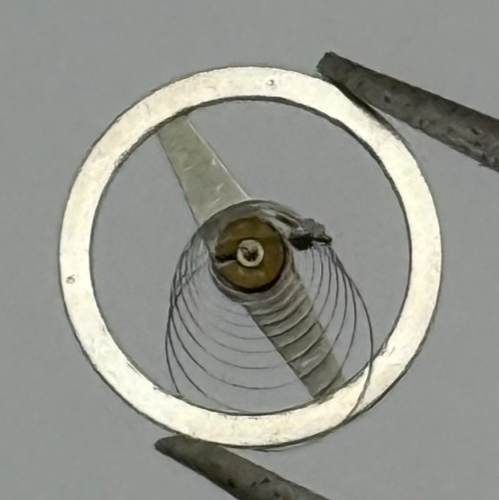 EB 1612 Balance Wheel Complete And Spring 6 3/4-8''' 950 Watch Movement Parts 