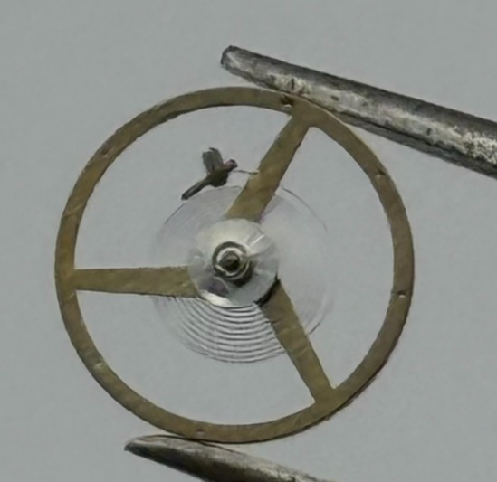AS 976 1012 Balance Wheel Complete And Spring Inca 1426 M Watch Movement Parts 