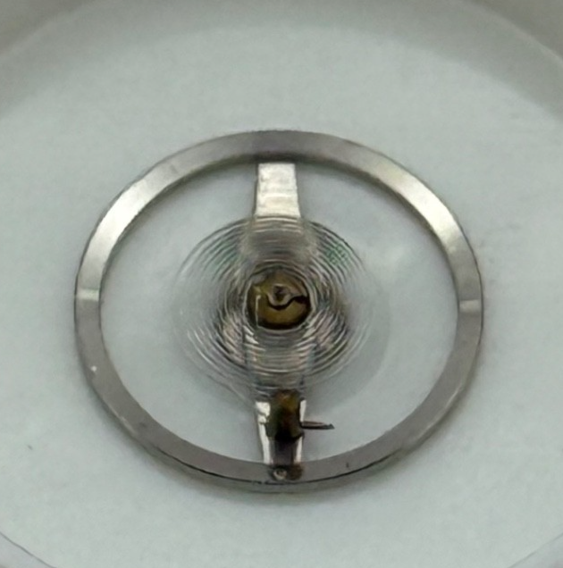 Oris 440 Balance Wheel Complete And Spring 6 3/4 - 8''' Watch Movement Parts 