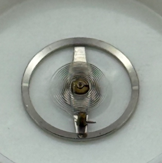 Oris 440 Balance Wheel Complete And Spring 6 3/4 - 8''' Watch Movement Parts 