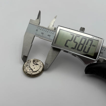 AS 1686 Watch Movement Bentima Manual Wind Vintage Swiss Parts Repair 25.8mm