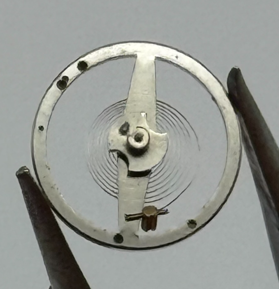 Oris 380 Balance Wheel Complete And Spring 6¾-8’’’ 398 M Watch Movement Parts 