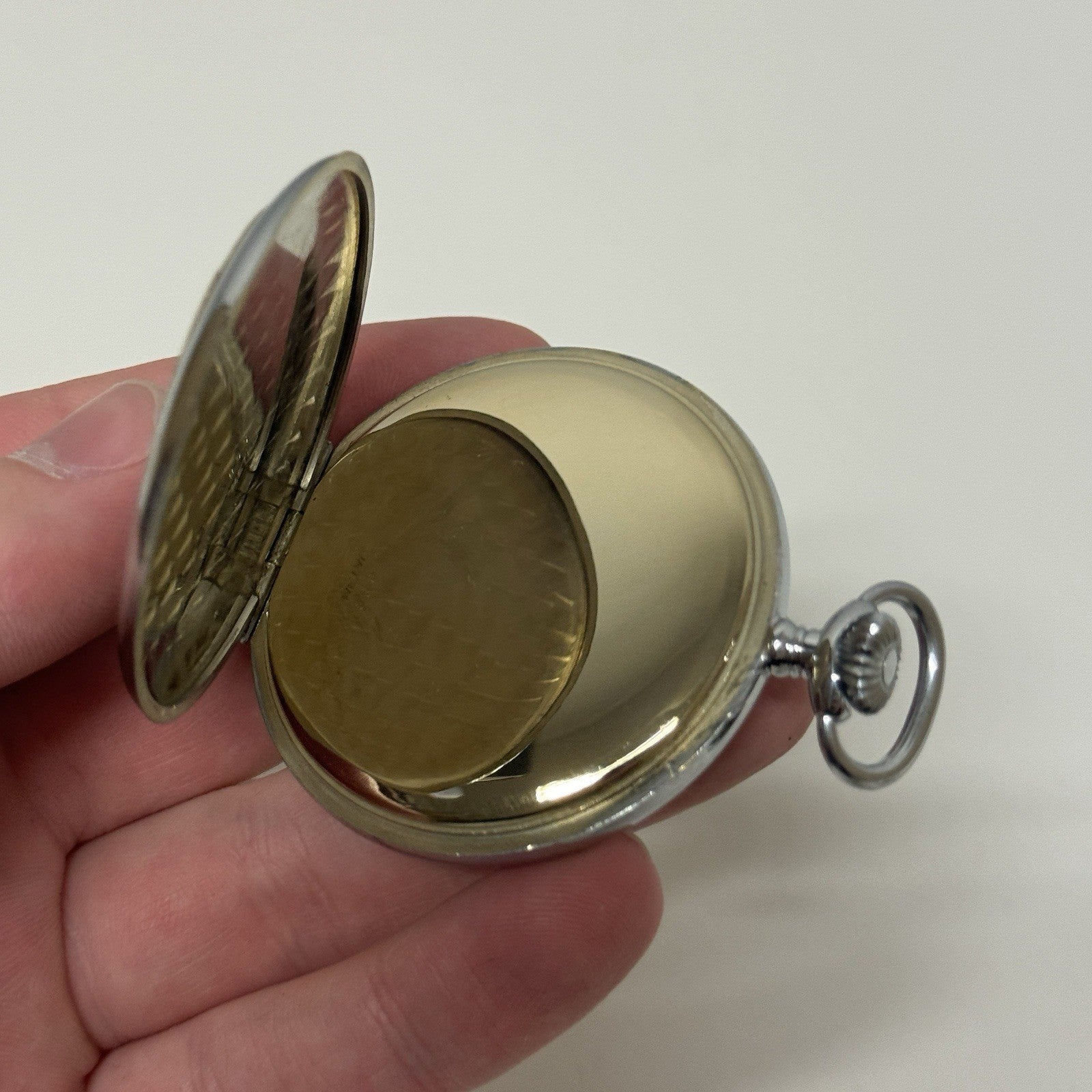 50mm Vintage Dowel NEW OLD STOCK Open Face Sub Seconds Pocket Watch TO SERVICE