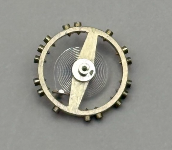 FHF 60 Balance Wheel Complete And Spring 6¾–8’’’ 200 M Watch Movement Parts NOS