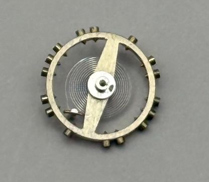 FHF 60 Balance Wheel Complete And Spring 6¾–8’’’ 200 M Watch Movement Parts NOS