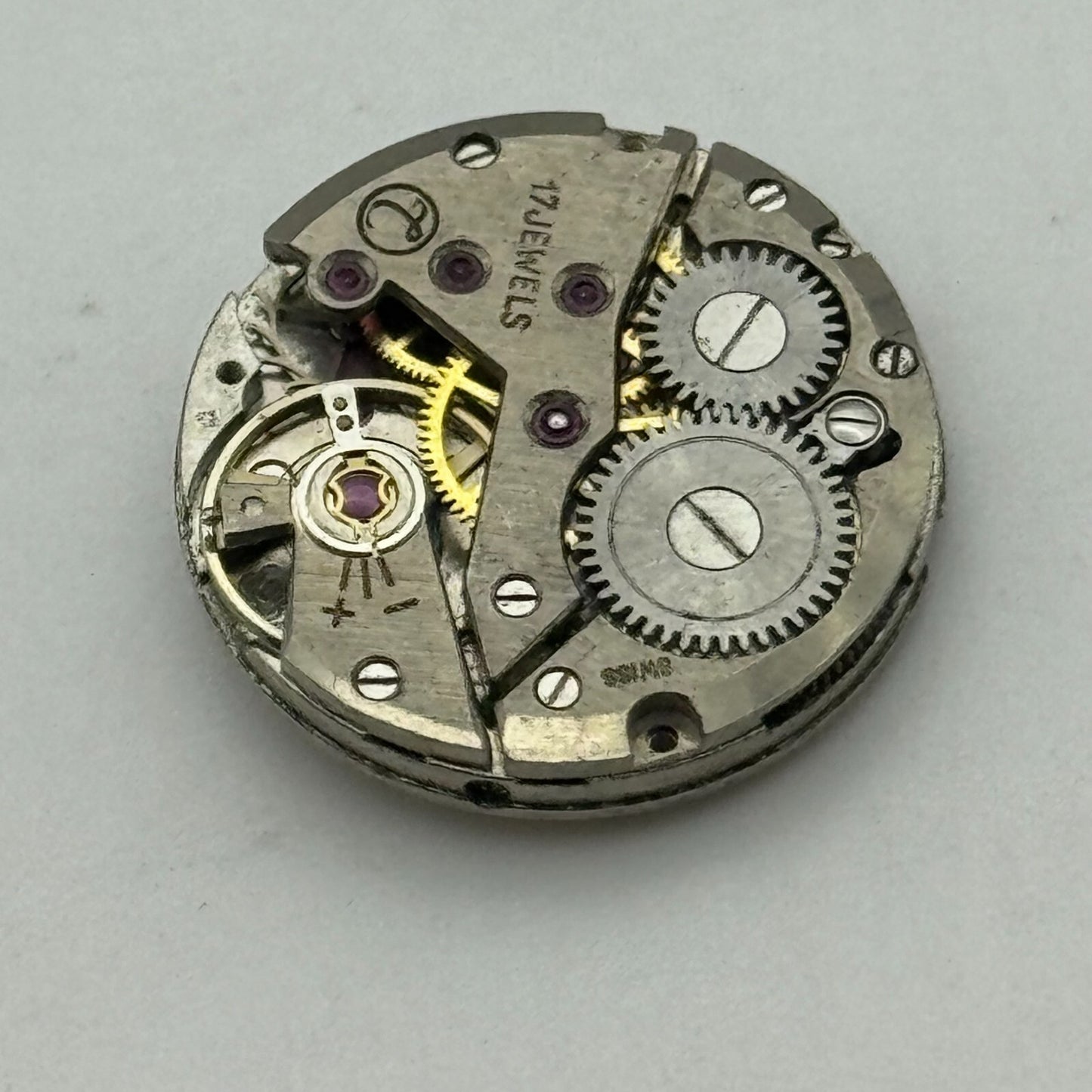 19.7mm Trebex Unitas UT 630 Balance Ok Manual Wind Watch Movement PARTS REPAIR
